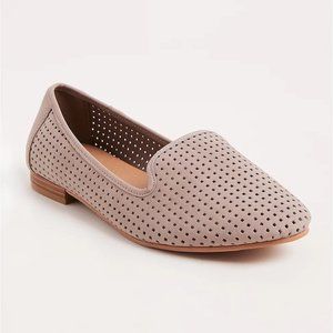 Taupe Perforated Loafer (WW)